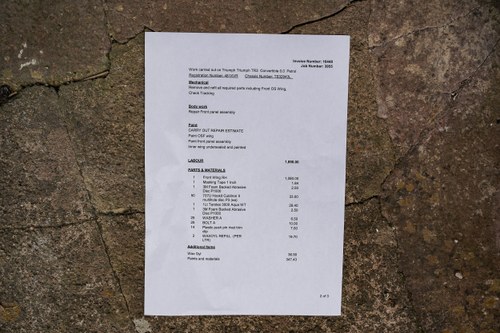 1958 Triumph TR3A Roadster RHD For Sale (picture 223 of 249)