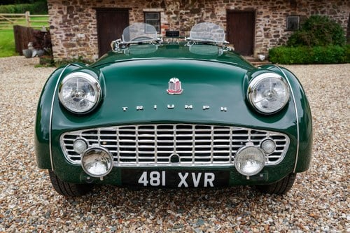 1958 Triumph TR3A Roadster RHD For Sale (picture 9 of 249)
