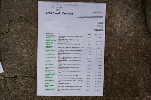 1958 Triumph TR3A Roadster RHD For Sale (picture 234 of 249)