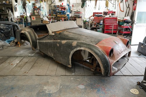 1959 Triumph TR3S - Remains of Iconic Le Mans Racer #25 In vendita (immagine 9 di 242)