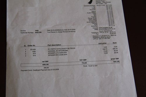 1966 Triumph TR4A For Sale (picture 156 of 157)