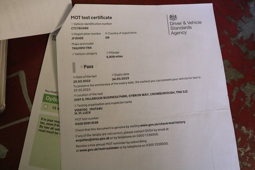 1967 Triumph TR4A IRS à vendre (picture 90 of 101)