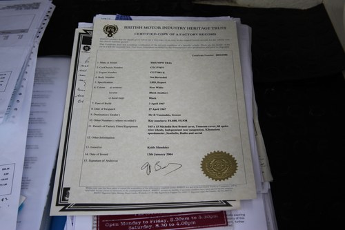 1967 Triumph TR4A IRS For Sale (picture 64 of 92)