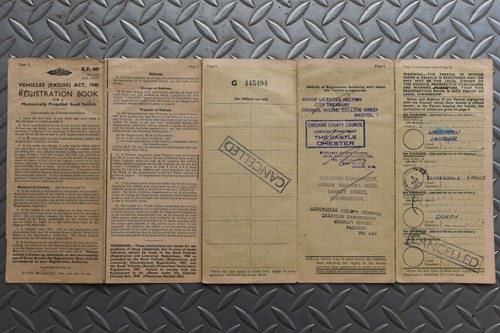 1950 Triumph Trophy TR5 500 zum Verkauf (Bild 82 von 89)