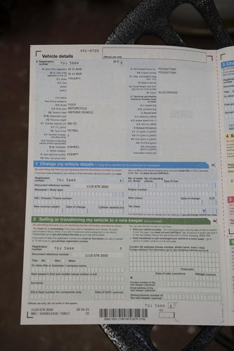 1969 Triumph TR6 8 Ball Bobber à vendre (picture 69 of 71)