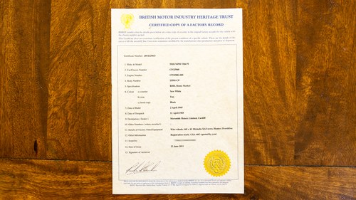 1969 Triumph TR6 CP150 In vendita (immagine 121 di 130)