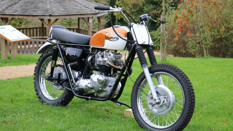 1972 Triumph Tiger 650 (TR6) “Desert Sled” For Sale (picture 1 of 48)