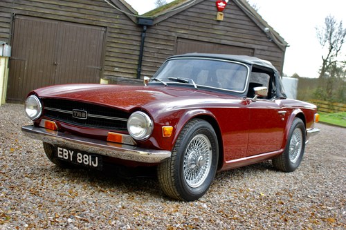 1970 Triumph TR6 Te koop (foto 25 van 119)