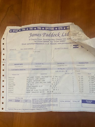 1972 Triumph TR6 (LHD) In vendita (immagine 112 di 117)