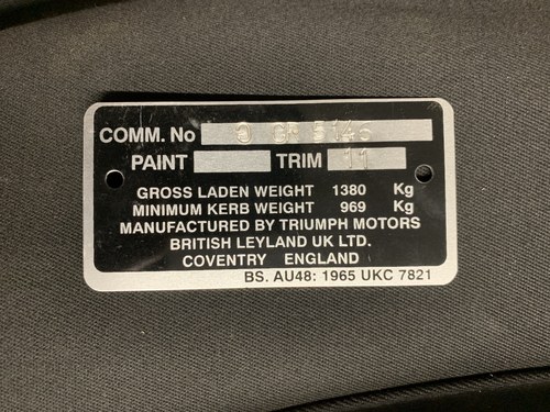 1973 Triumph TR6 For Sale (picture 162 of 168)