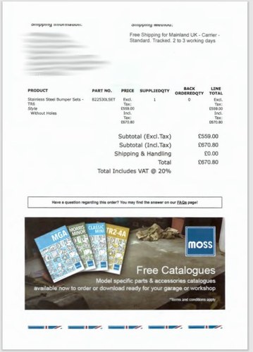 1973 Triumph TR6 (LHD) Te koop (foto 111 van 119)