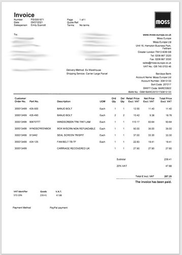 1973 Triumph TR6 (LHD) Te koop (foto 80 van 119)