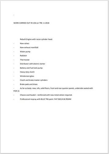 1973 Triumph TR6 (LHD) Te koop (foto 104 van 119)