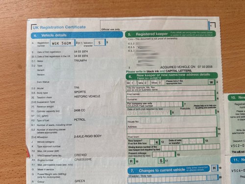 1974 Triumph TR6 In vendita (immagine 118 di 118)