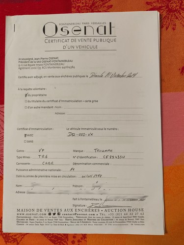 1974 Triumph TR6 à vendre (picture 195 of 204)