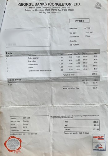 1974 Triumph TR6 For Sale (picture 53 of 54)