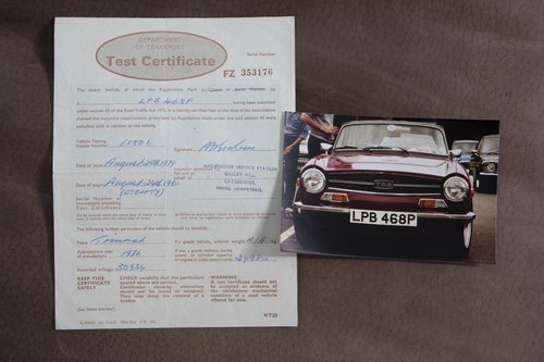 1976 Triumph TR6 For Sale (picture 115 of 119)