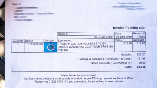 1979 Triumph TR7 Tiger 750 In vendita (immagine 70 di 80)