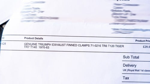 1979 Triumph TR7 Tiger 750 In vendita (immagine 69 di 80)