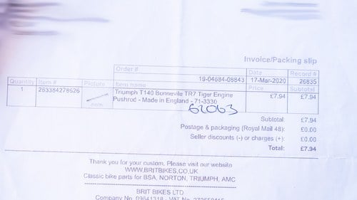 1979 Triumph TR7 Tiger 750 In vendita (immagine 79 di 80)