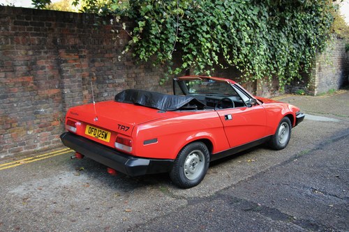 1980 Triumph TR7 Convertible Te koop (foto 16 van 151)