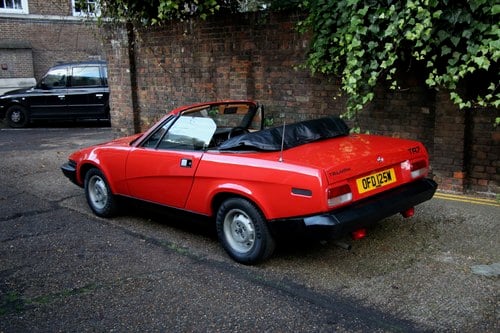 1980 Triumph TR7 Convertible Te koop (foto 12 van 151)