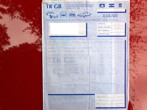 1980 Triumph TR7 Convertible Te koop (foto 151 van 151)