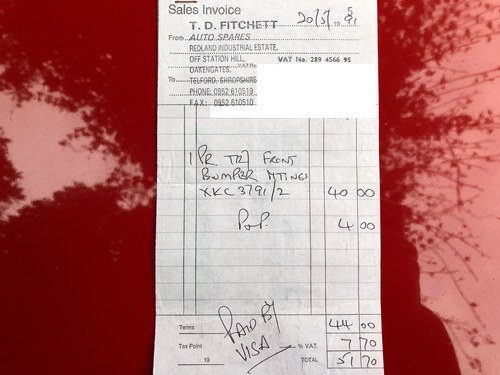 1980 Triumph TR7 Convertible Te koop (foto 149 van 151)