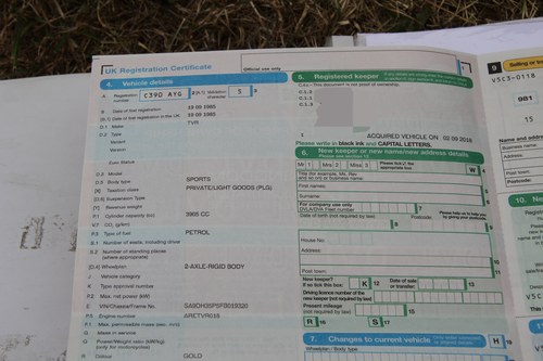 1985 TVR 390se In vendita (immagine 96 di 97)