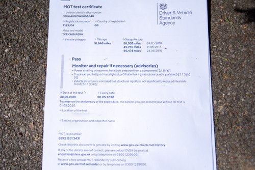 1999 TVR Chimaera 4.0 Convertible zum Verkauf (Bild 220 von 245)