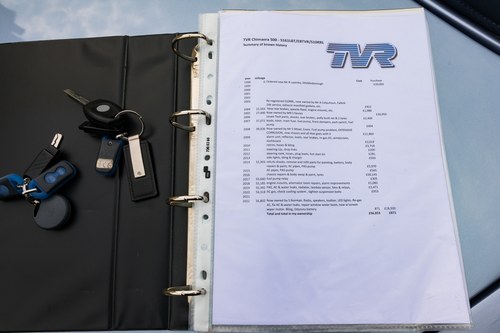 1998 TVR Chimaera 500 Te koop (foto 145 van 155)