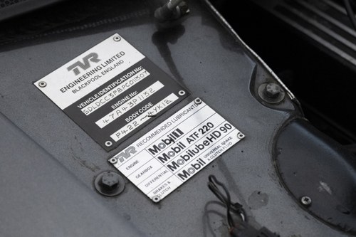 1993 TVR Chimeara 430 Te koop (foto 140 van 165)