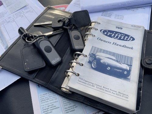 1992 TVR Griffith 4.3 Big Valve à venda (imagem 116 de 122)