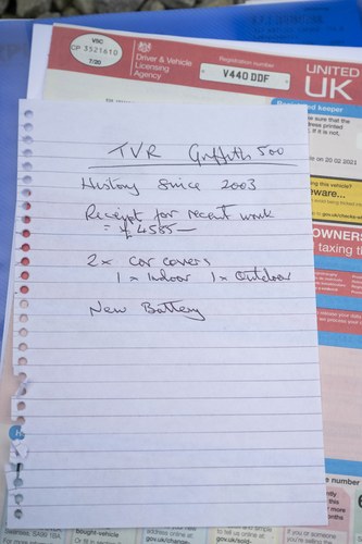 1999 TVR Griffith 500 For Sale (picture 134 of 145)