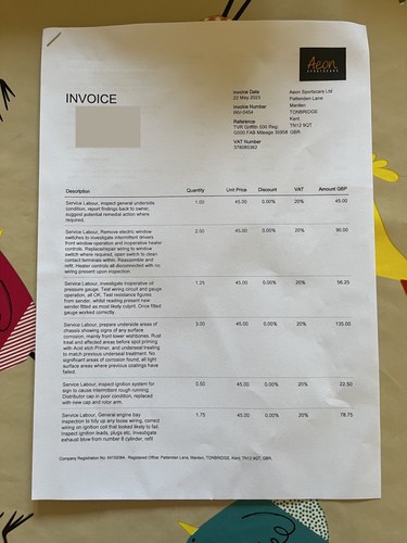1993 TVR Griffith zum Verkauf (Bild 205 von 221)