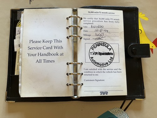 1993 TVR Griffith zum Verkauf (Bild 202 von 221)