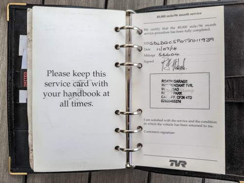 1996 TVR Griffith 500 zum Verkauf (Bild 169 von 187)