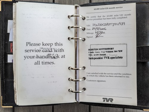 1996 TVR Griffith 500 zum Verkauf (Bild 164 von 187)