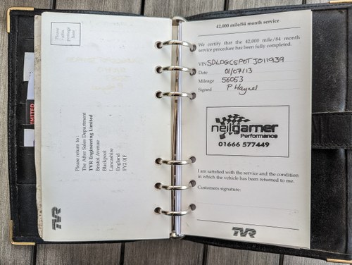 1996 TVR Griffith 500 zum Verkauf (Bild 168 von 187)