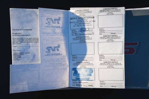 1991 TVR S3 In vendita (immagine 107 di 110)