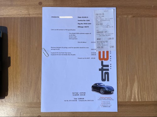 2002 TVR Tamora à vendre (picture 124 of 128)