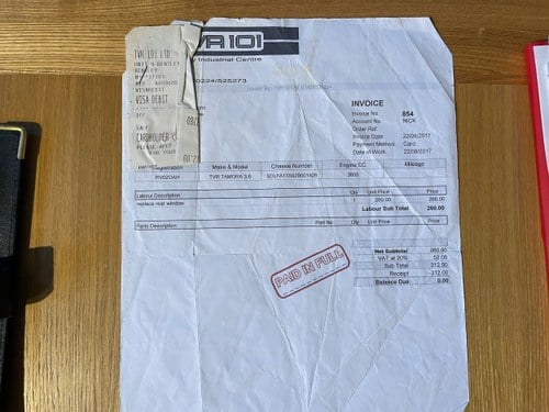 2002 TVR Tamora à vendre (picture 125 of 128)