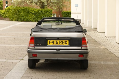 1989 Vauxhall Astra GTE convertible zum Verkauf (Bild 6 von 214)