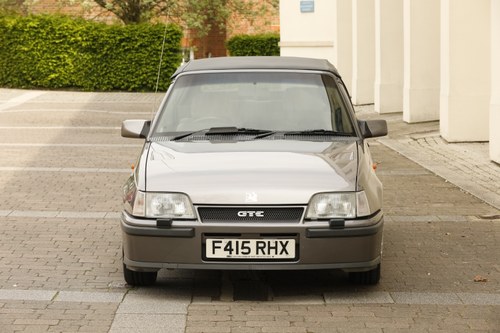 1989 Vauxhall Astra GTE convertible zum Verkauf (Bild 32 von 214)