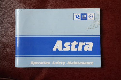 1989 Vauxhall Astra GTE convertible zum Verkauf (Bild 192 von 214)