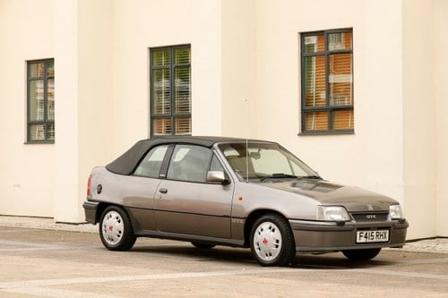 1989 Vauxhall Astra GTE convertible zum Verkauf (Bild 28 von 214)