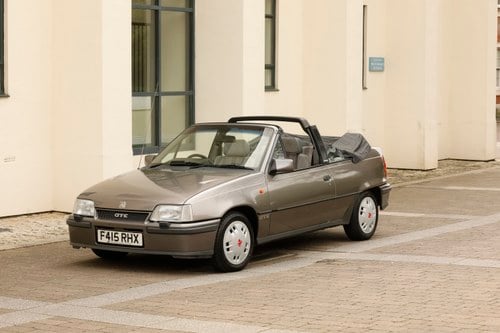 1989 Vauxhall Astra GTE convertible zum Verkauf (Bild 8 von 214)