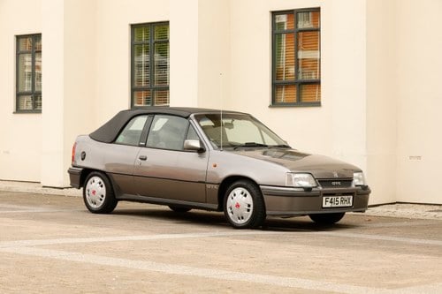 1989 Vauxhall Astra GTE convertible zum Verkauf (Bild 27 von 214)