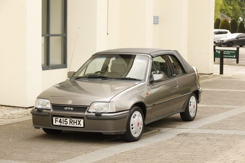 1989 Vauxhall Astra GTE convertible zum Verkauf (Bild 47 von 214)