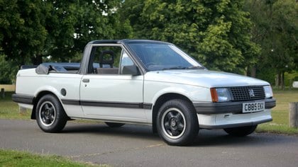 1985 Vauxhall Nova Cabriolet